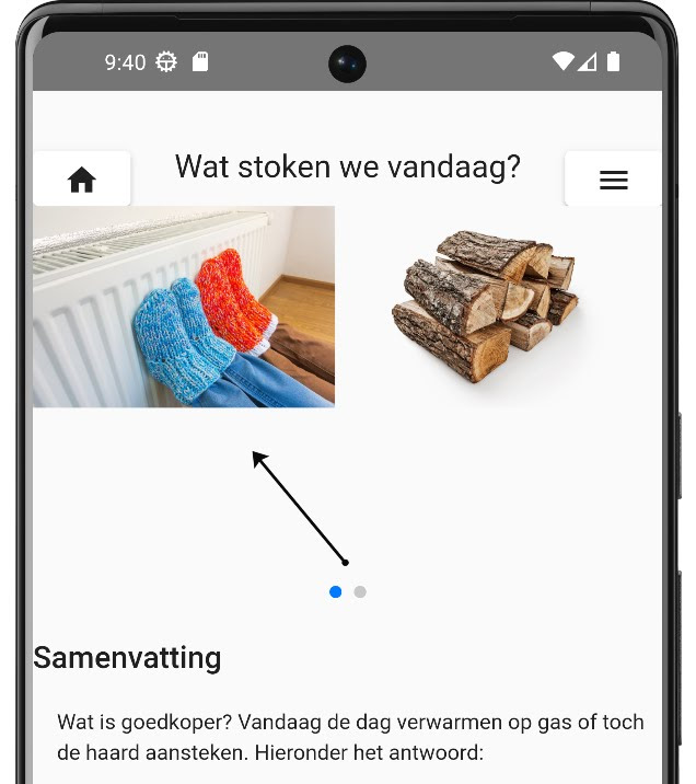 FotoDeze app vertelt wanneer stoken op hout voordelig is